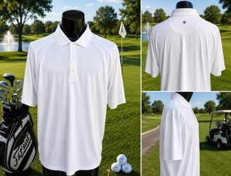 Oxford men’s golf shirt size M