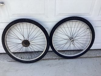Bicycle wheels set 26”