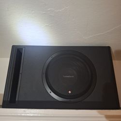  Rockford Fosgate Punch 12" Powered Subwoofer, specifically a P500-12P or P300-1 AZ2 model. 