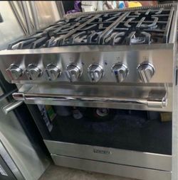 Viking Stainless Steel Stove