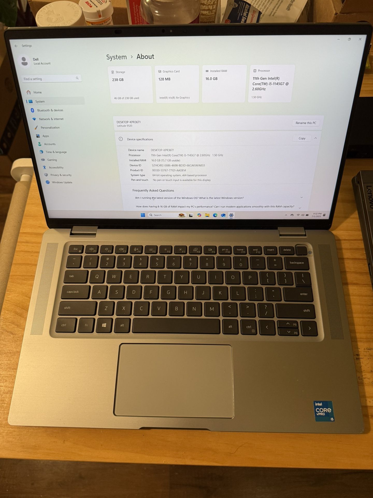 Dell Latitude Laptop