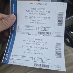 Eddie Griffin Tickets Tonight Yaamava