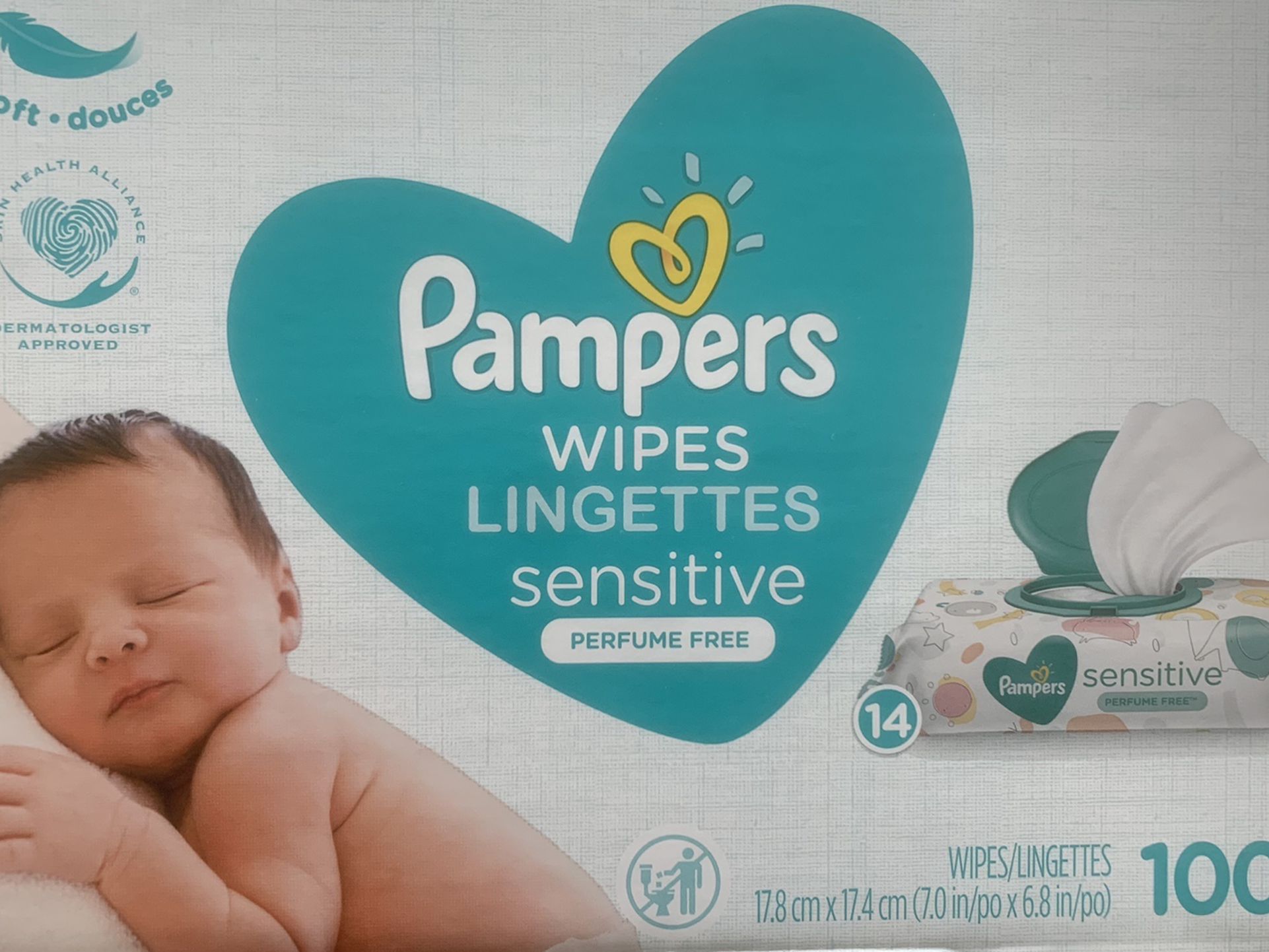 Pampers Baby Wipes Selling Fast