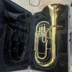 Jupiter Euphonium, baritone horn, just serviced