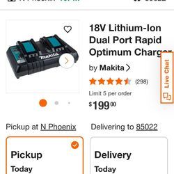 Makita Dc18RD Dual Rapid Charger