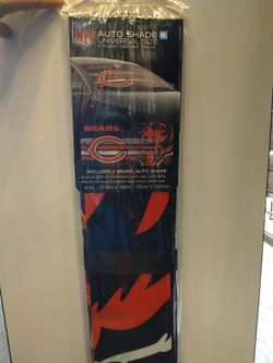 Chicago bears auto shade
