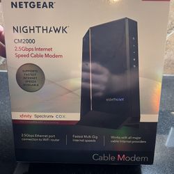 Netgear Nighthawk Multi-Gig Cable Modem CM2000