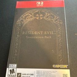 Resident Evil Generation Pack Nintendo Switch 2 7, Requiem And Village Gold