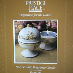 “PROVENCE COLLECTIONS " BY PRESTIGE PLACE CANDLE/ TRINKET JEWELRY New
