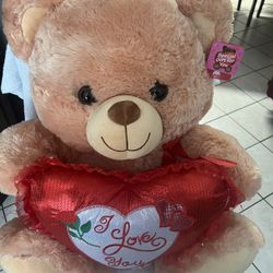 26” Light Brown Bear (26” Oso marrón Claro Grande Con Música )