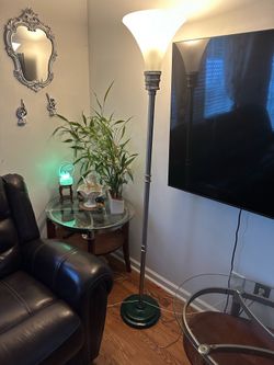 Torchiere floor lamp 70”