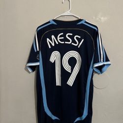Argentina 2008 Away Messi Jersey (Small, Medium, Large, Xl, 2xl) 