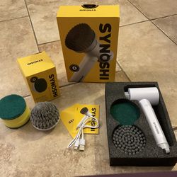 NEW Synoshi Power Spin Scrubber Cleaning Tool