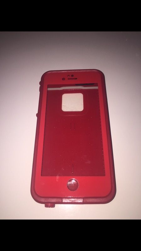 ***Red iPhone 6 Lifeproof Case only $25 obo***