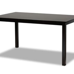 Baxton Studio Dining Table 59 Inch X 36 Inch And 29 Inch Tall. No Chairs
