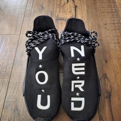 Adidas Pharrell Williams Y.O.U N.E.R.D Human Race NMD Black Men's Size UNKNOWN