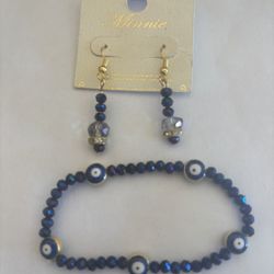 Earring Bracelet Handmade Set