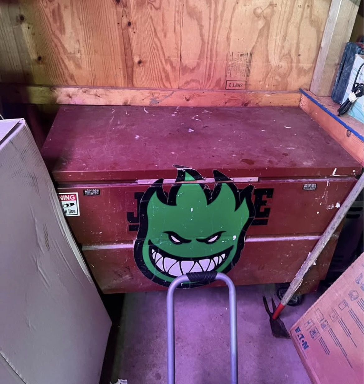 Tool Box Or Storage Box On Wheels