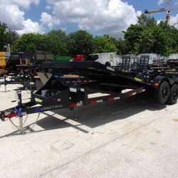 Load Trail 7 x 20 Power Tilt 10k Equipment Trailer