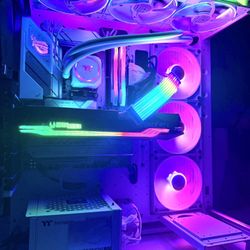 Gaming PC — AMD Ryzen 9 7900X / RTX 3080 / 32GB DDR5 / 2TB SSD / Liquid Cooling