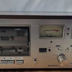 Vintage Pioneer CT-F8282 Cassette tape player dec