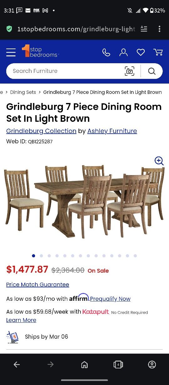 Kitchen Table Set