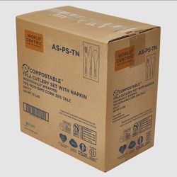 World Centric Cutlery 250ct Case 50ea