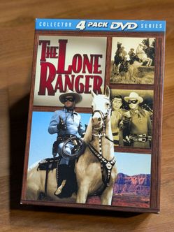 The Lone Ranger Collector 4 Pack DVD Box Set – VGC / Like New Classic Western TV