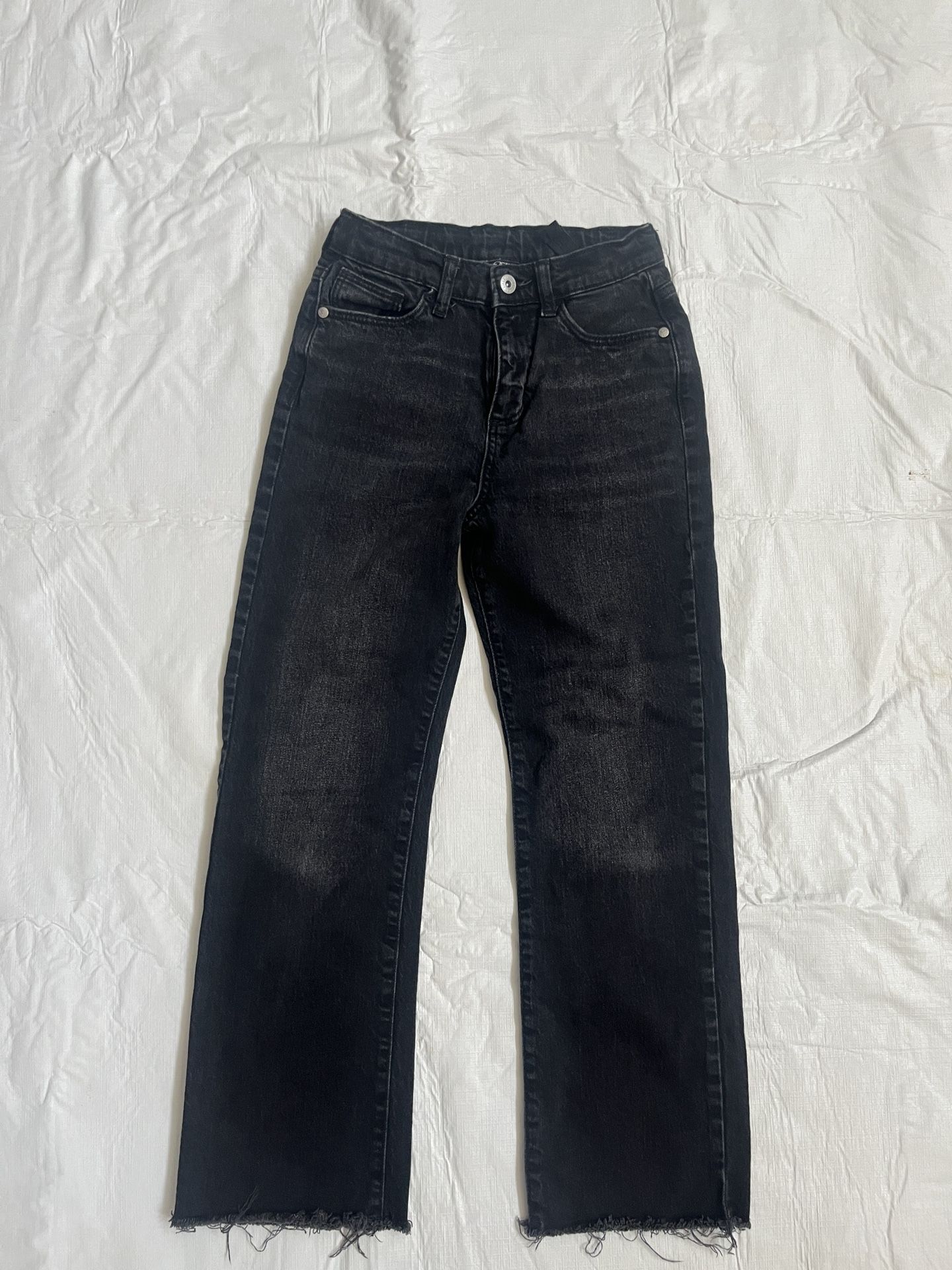 Girls Black Jeans Size 10