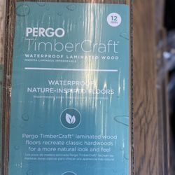 Pergo TimberCraft +WetProtect with Underlayment Attached Homan Hickory 12-mm T x 7-1/2-in W x 47-1/4-in L Waterproof Wood Plank Laminate Flooring (22.