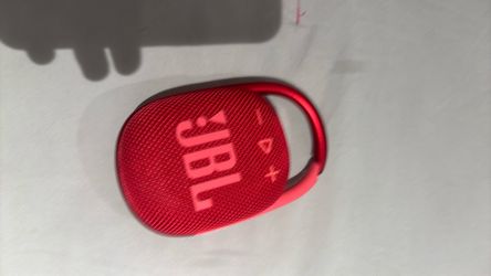 JBL Clip 5 Portable Bluetooth Speaker Red