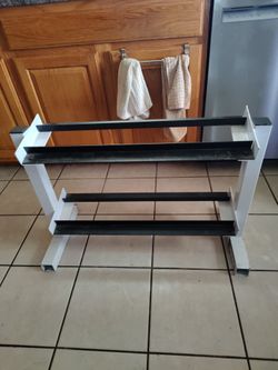 Dumbbell rack by Body Solid $45 OBO
