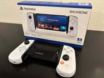 white Backbone One (PS5 version) USB-C (iphone and android)