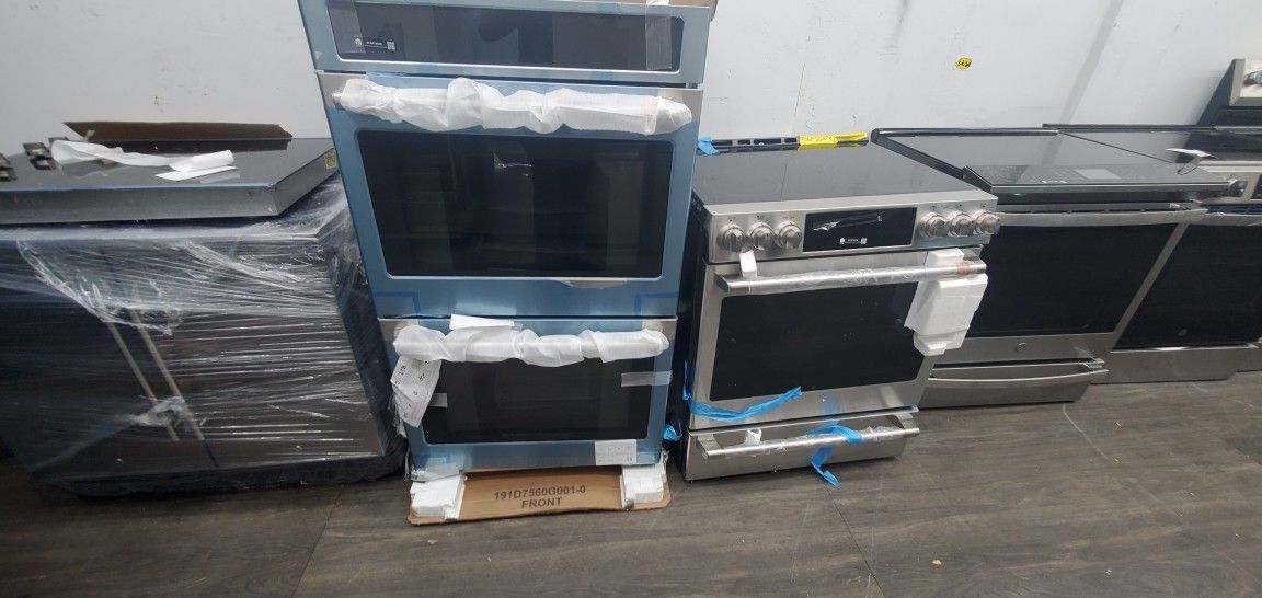 Double  Wall Oven  Warranty  Ready To Deliver 30 Inch Wide  GE CAFE STinless $3500