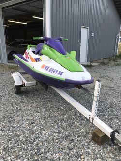 1996 Kawasaki ZXI 900 Jet Ski with Trailer - $3200 (Manson, WA