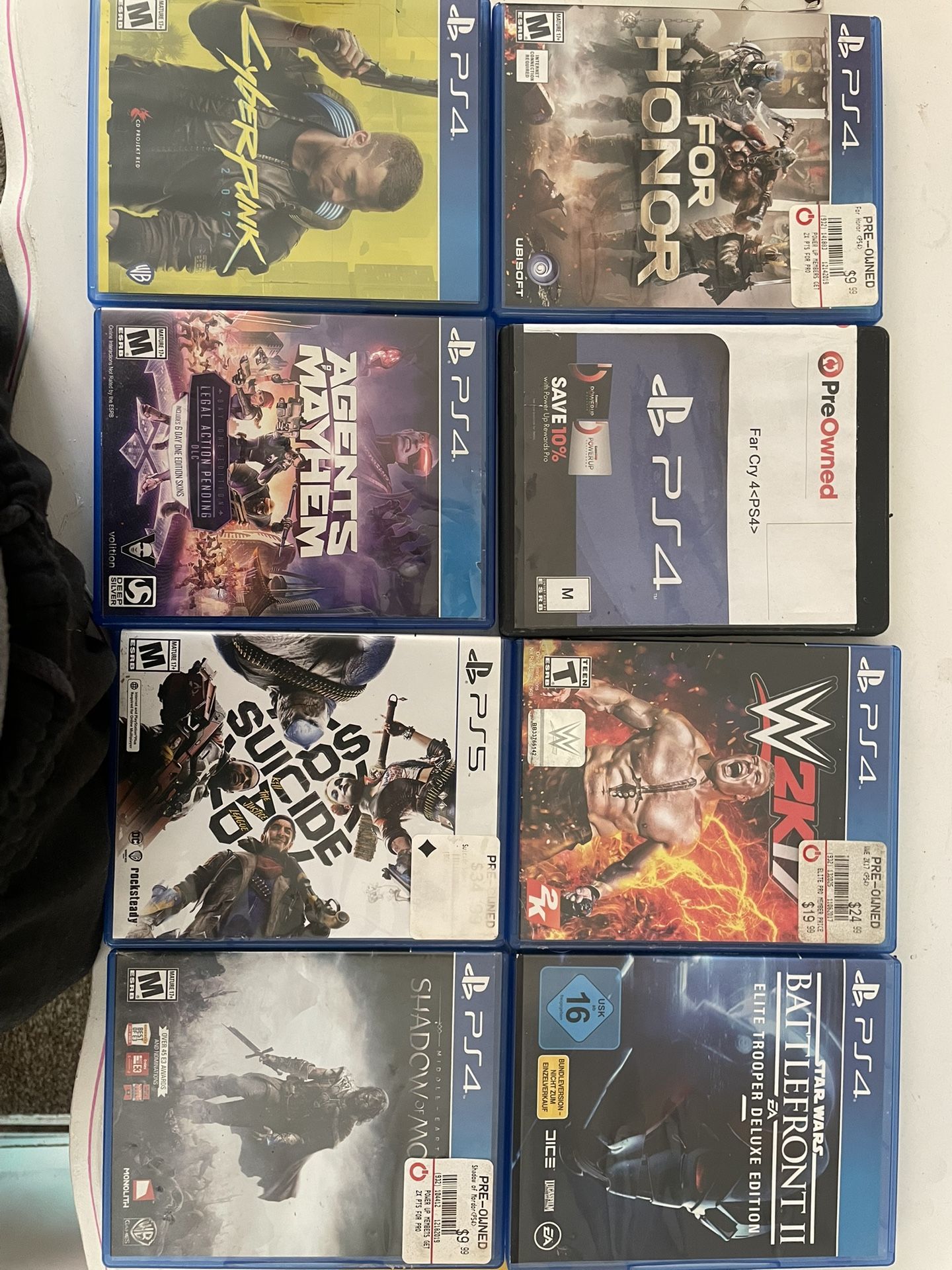 Ps5 and Ps4 Games
