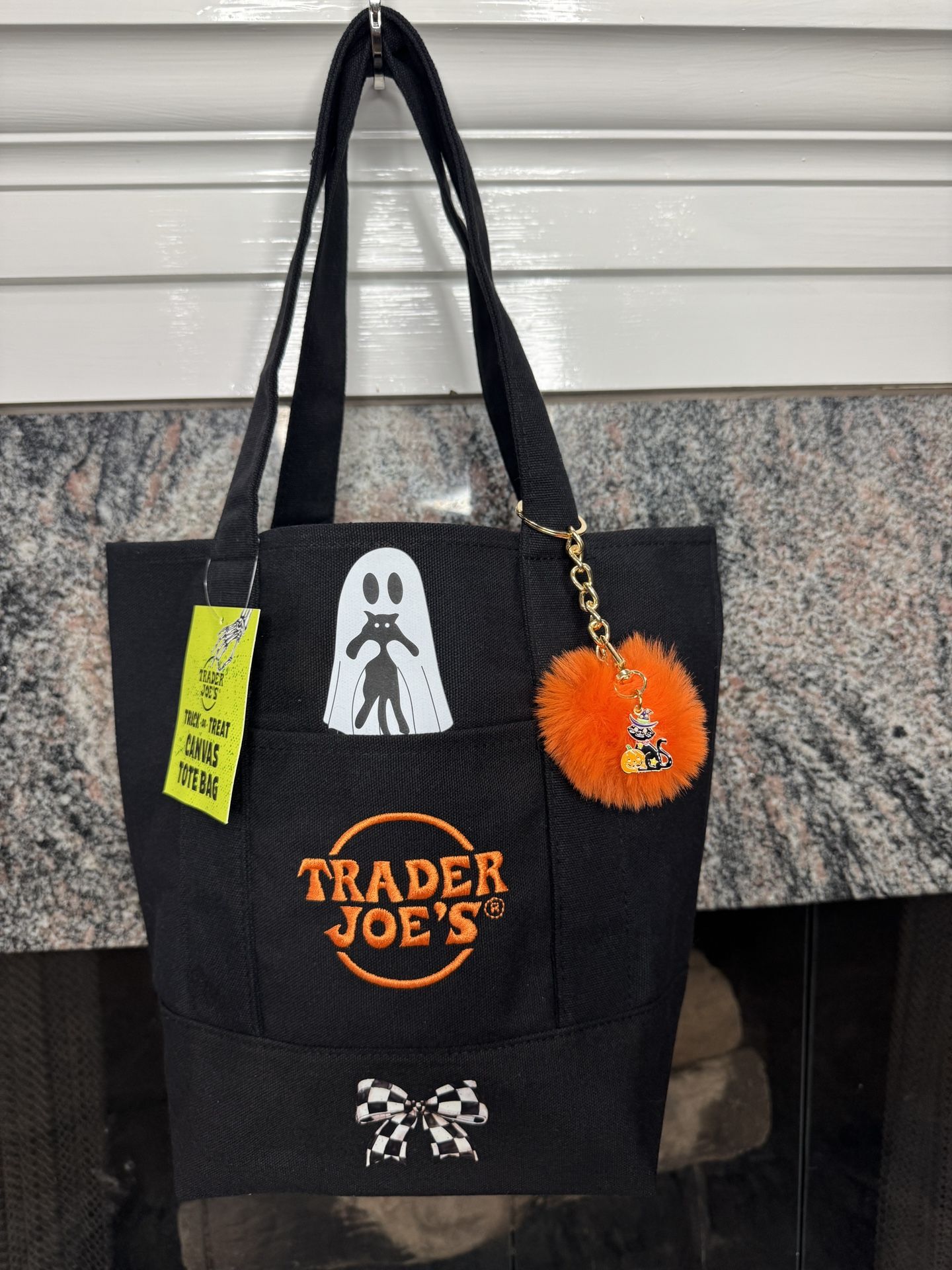 Trader Joes Mini Tote Bag, Halloween, Designer