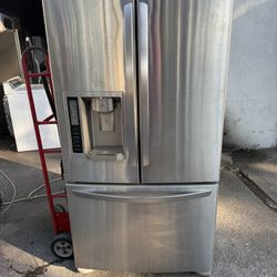 Lg French Door Refrigerator (stainless Steel)!