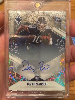 Fez Fitzpatrick Autographed Rookie Card