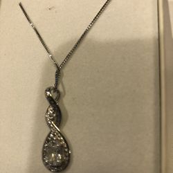 Silver Necklace With Pendant
