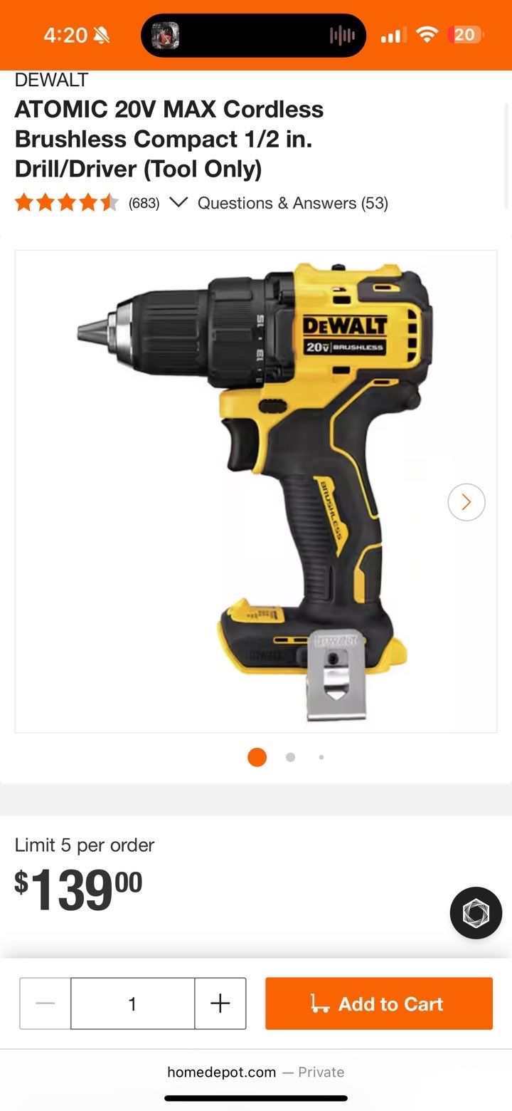 Dewalt Drill