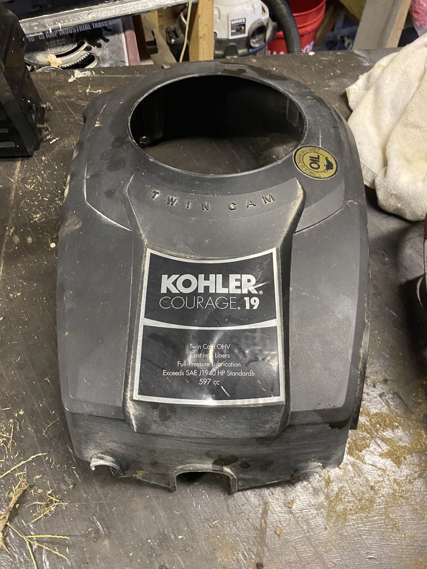 Kohler Engine Cover