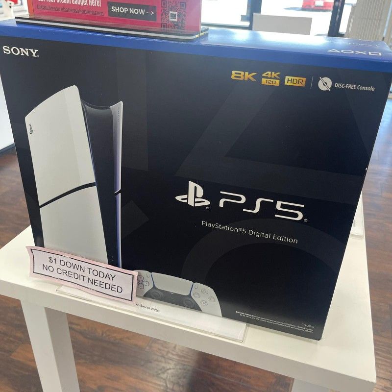 Sony Playstation 5 NEW PS5 Gaming Consoles -PAYMENTS AVAILABLE-$1 Down Today 