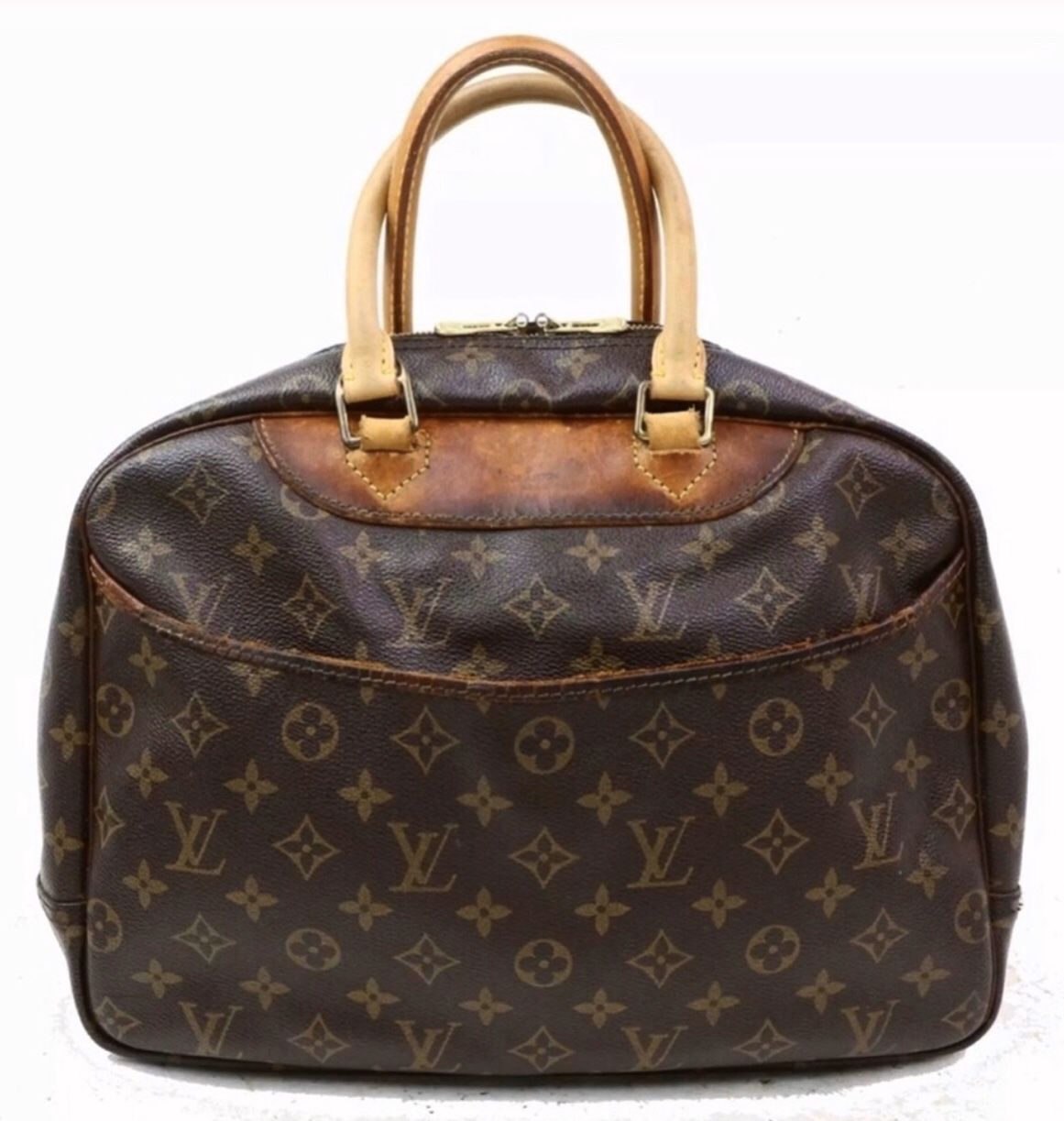 Authentic Louis Vuitton Monogram Deauville Shoulder Bag