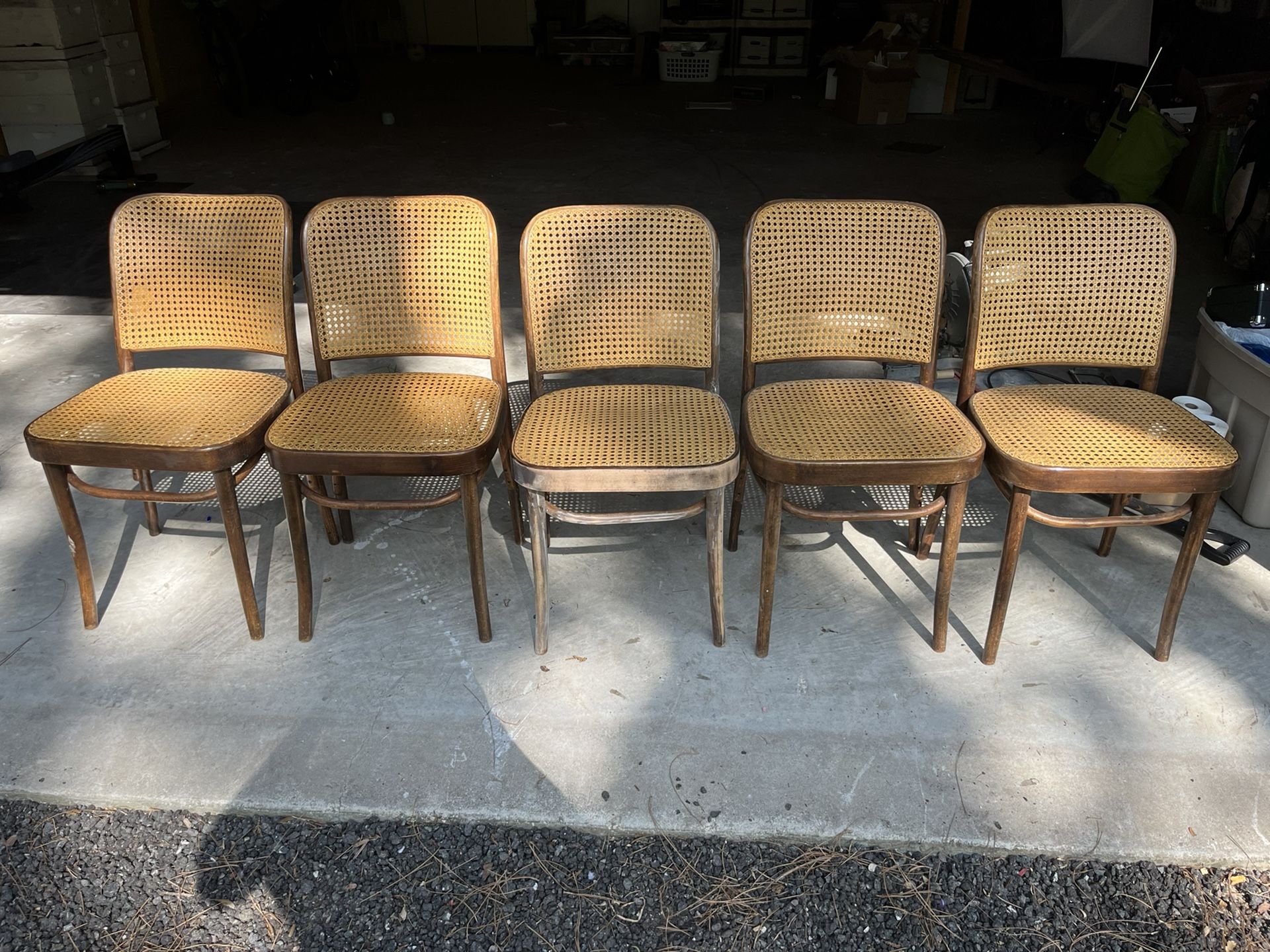 Vintage Cane back Chairs