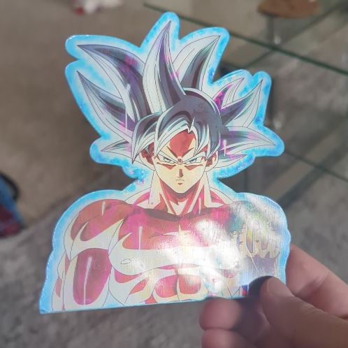 Goku Super Saiyan Blue Kaioken Stickers for Sale