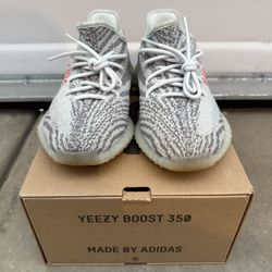 Adidas Yeezy 350 v2, Blue Tint, size 9