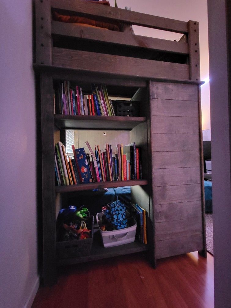 Twin Loft Bed And Desk, From Jerome's for Sale in Chula Vista, CA OfferUp