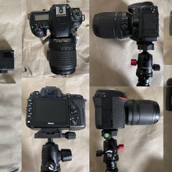 Nikon D7500 + 18‑140 mm + ZIKZOK tripod + Free + DJI smartphone gimbal