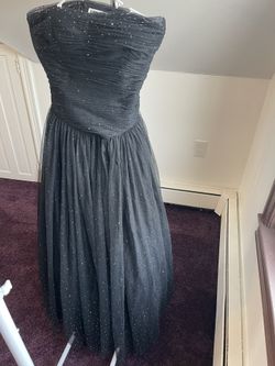 Black Net Cancun Gown